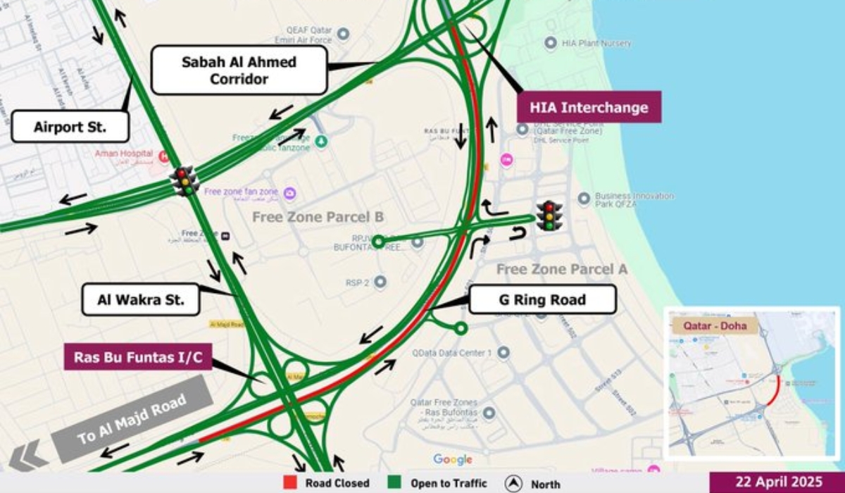 Nighttime Traffic Closure Announced on G Ring Road for Scheduled Maintenance